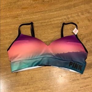 BNWT Victoria’s Secret Pink Rainbow Bra